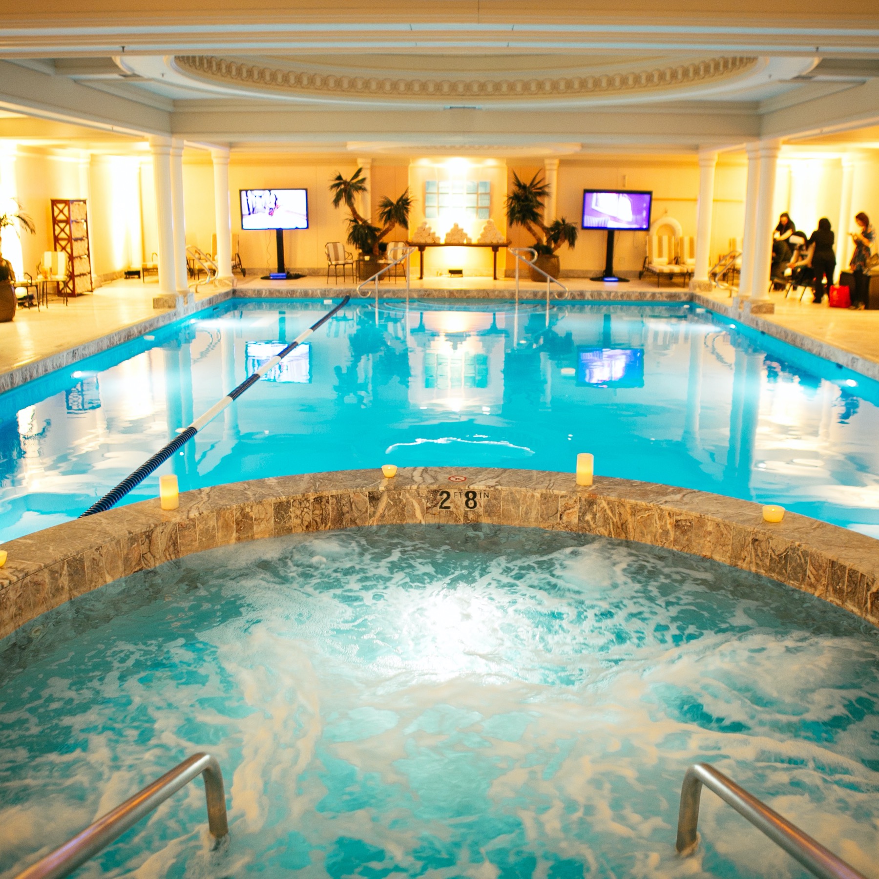 Luxurious Indoor Swimming Pool